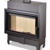 Plieninis židinio ugniakuras Romotop KV HEAT H2P13 70.44.13 (gylis 370mm)