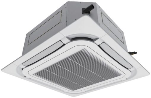 Kasetinė split tipo inverter oro kondicionieriaus U-Match vidinė dalis 10,0/12,0 kW, (grotelės TF06), R32